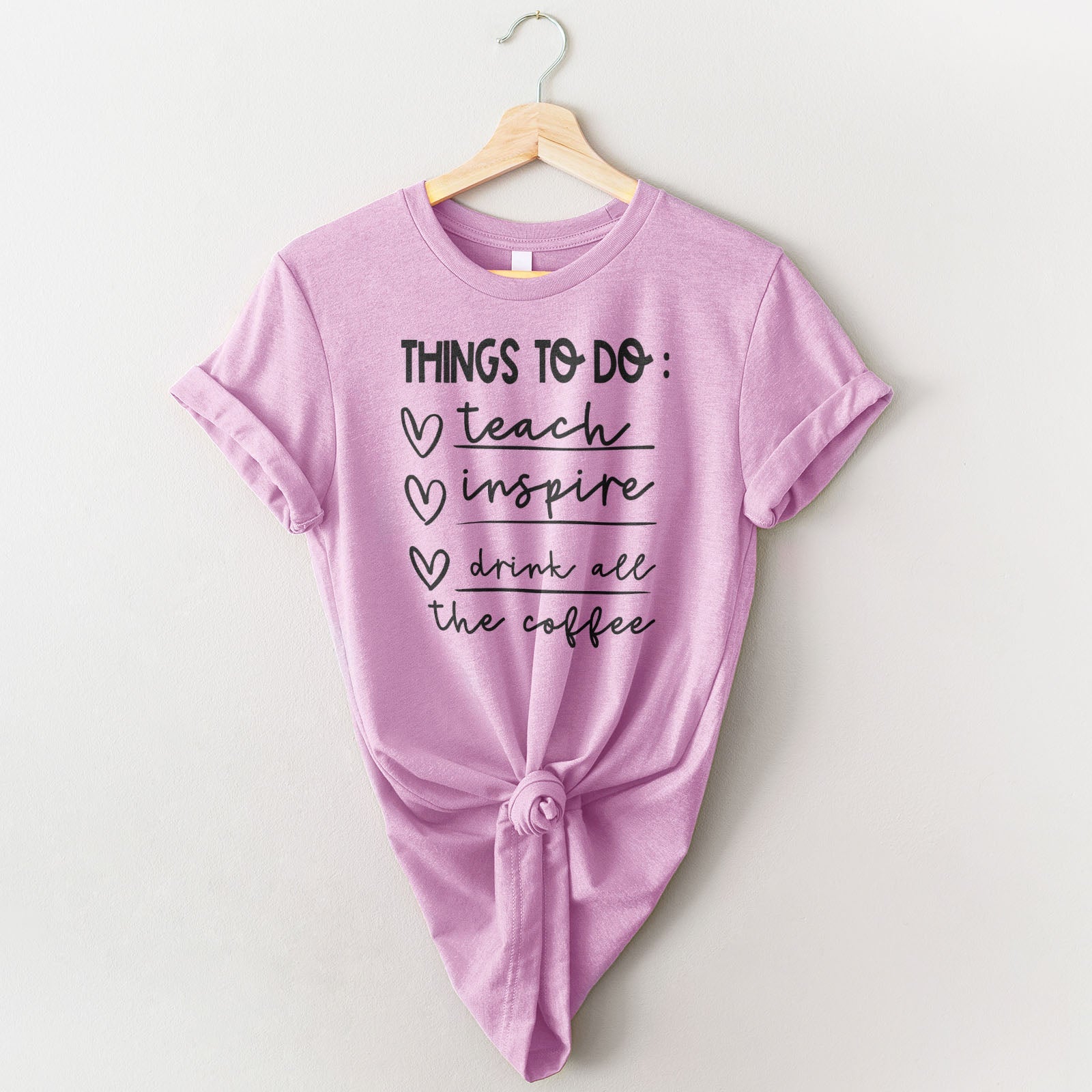 Things To Do Tee Shirts For Women - Christian Shirts for Women - Religious Tee Shirts