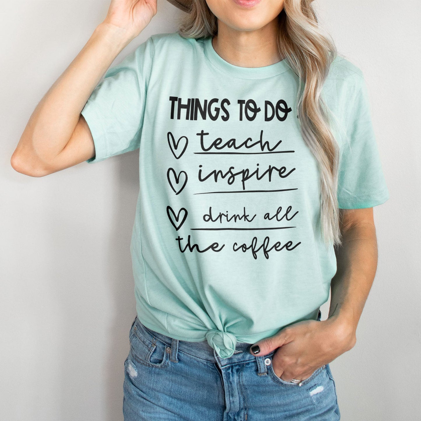 Things To Do Tee Shirts For Women - Christian Shirts for Women - Religious Tee Shirts