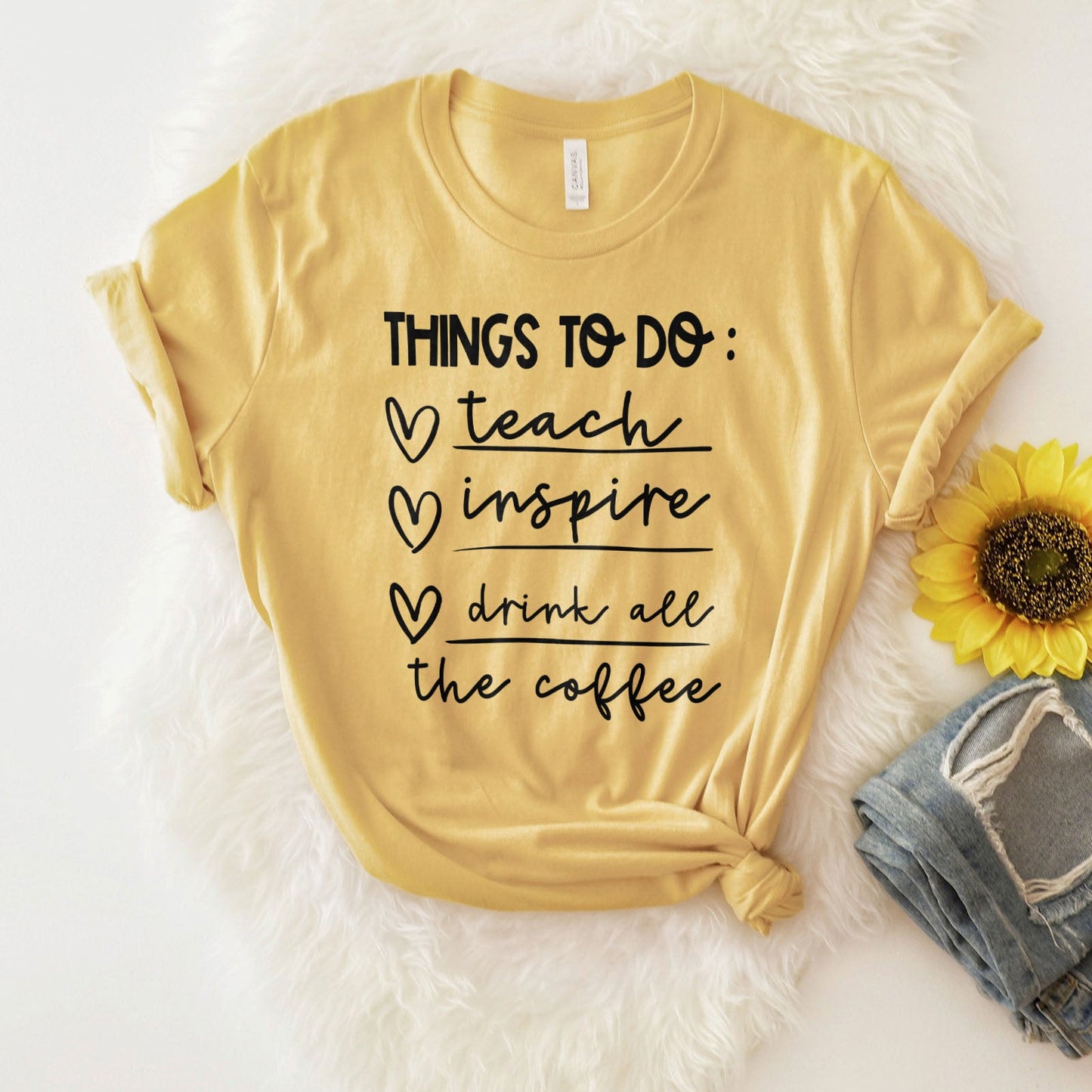 Things To Do Tee Shirts For Women - Christian Shirts for Women - Religious Tee Shirts