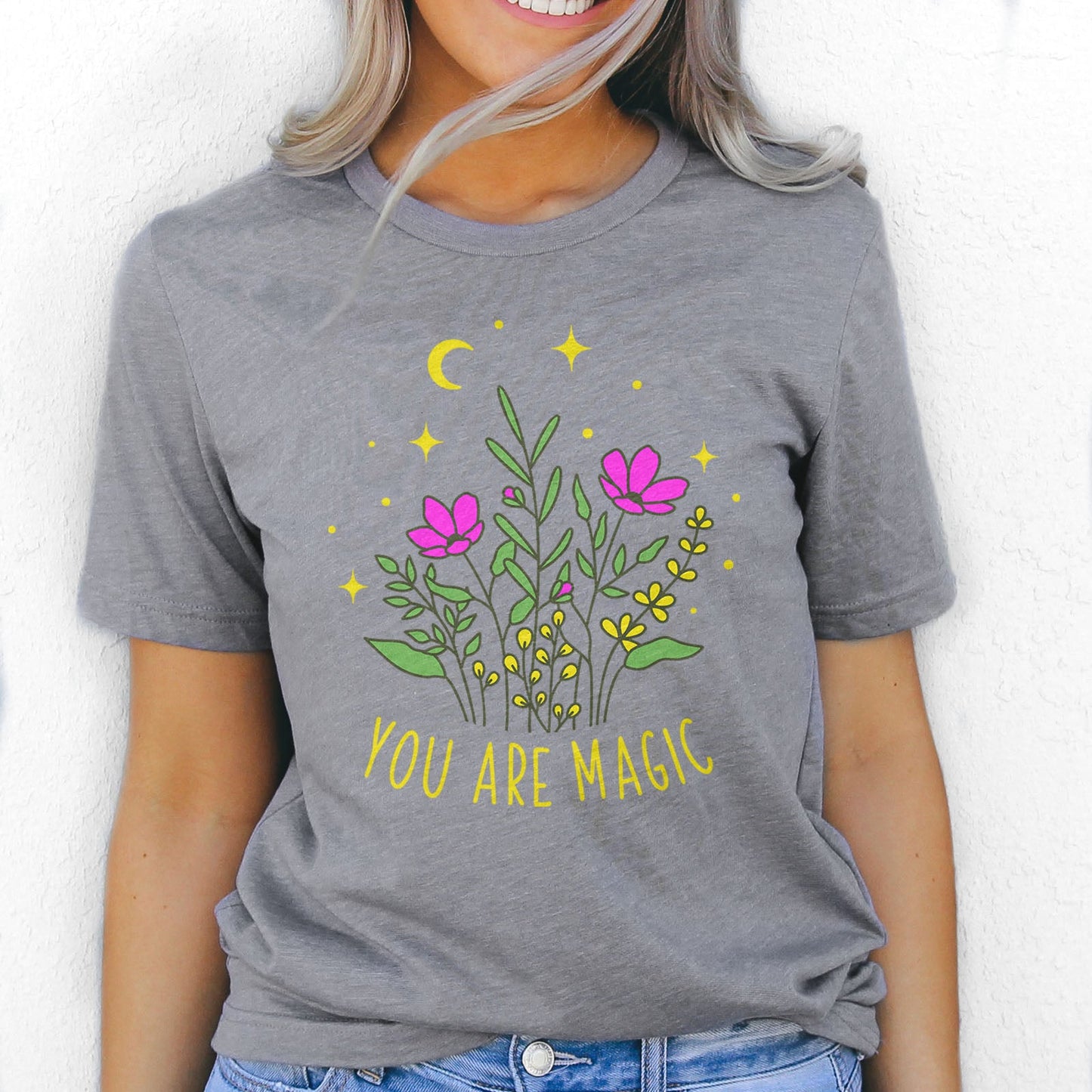 You Are Magic Tee Shirts For Women - Christian Shirts for Women - Religious Tee Shirts