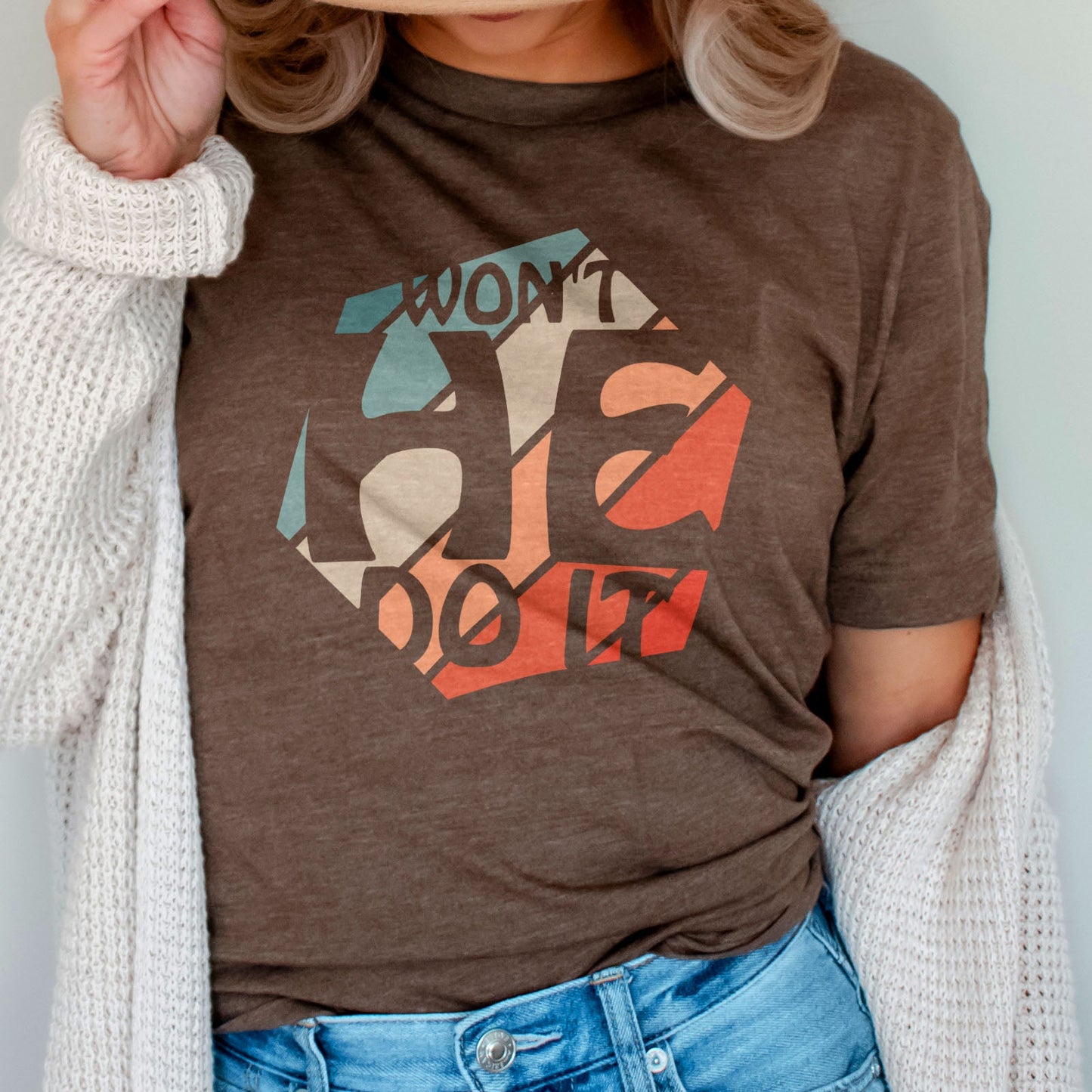 Won't He Do It Tee Shirts For Women - Christian Shirts for Women - Religious Tee Shirts