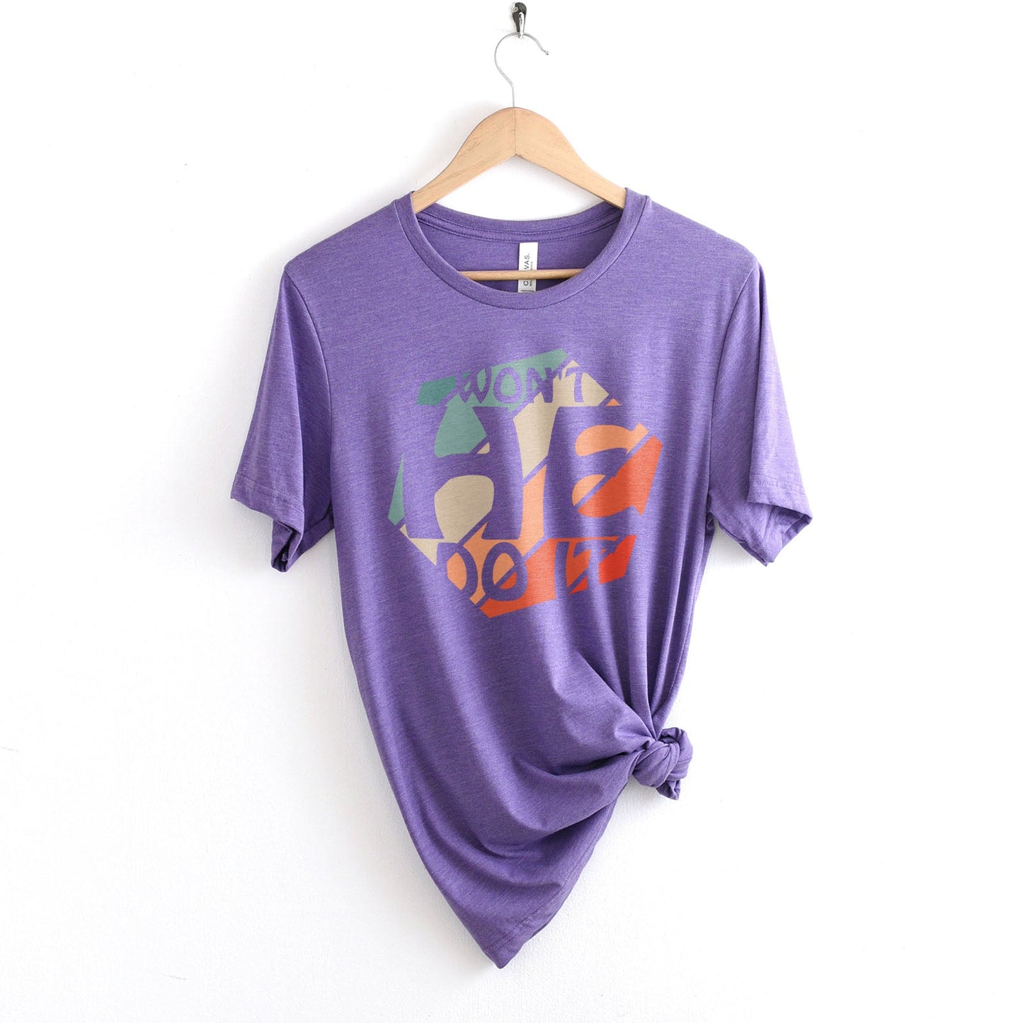 Won't He Do It Tee Shirts For Women - Christian Shirts for Women - Religious Tee Shirts