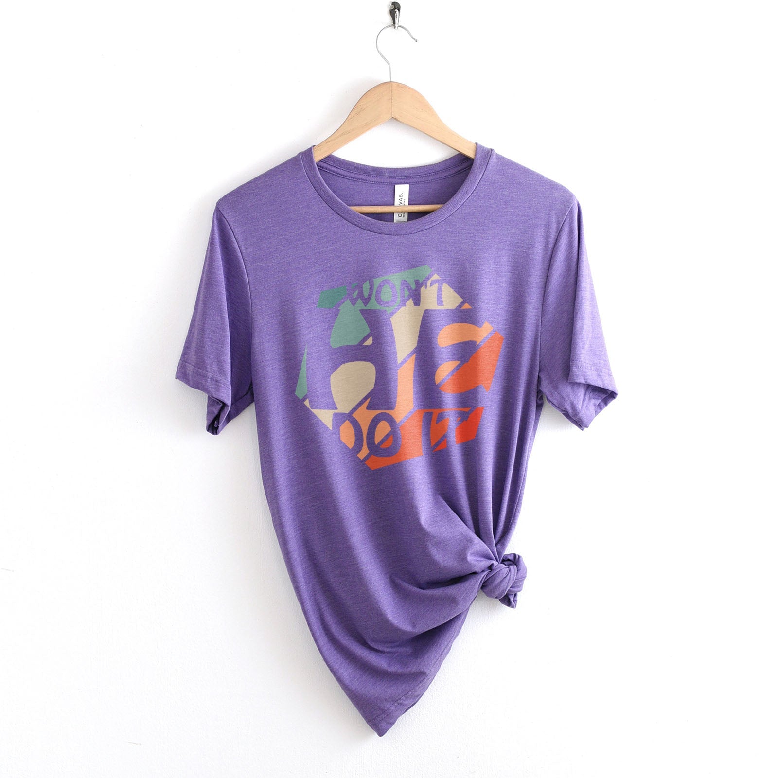 Won't He Do It Tee Shirts For Women - Christian Shirts for Women - Religious Tee Shirts