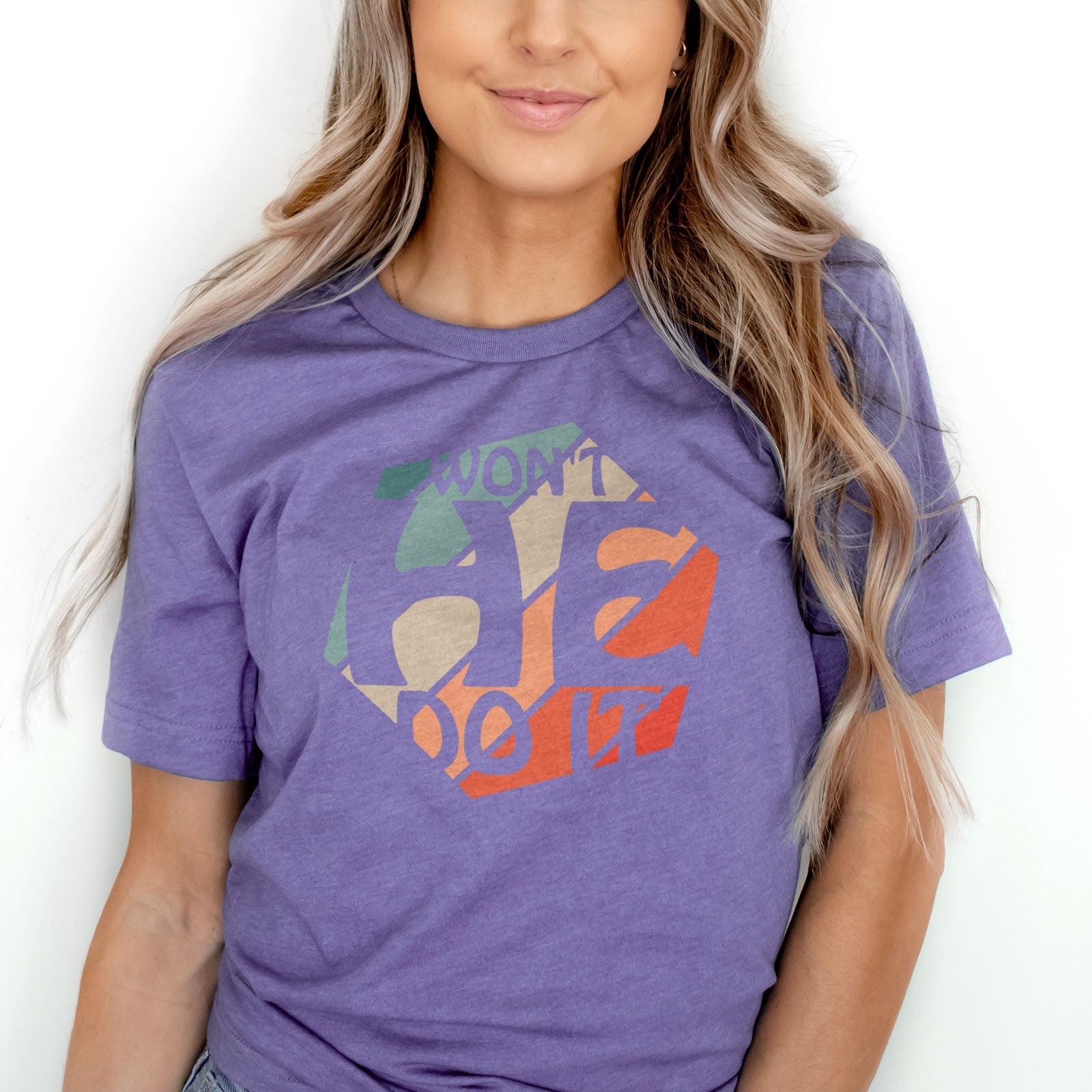 Won't He Do It Tee Shirts For Women - Christian Shirts for Women - Religious Tee Shirts