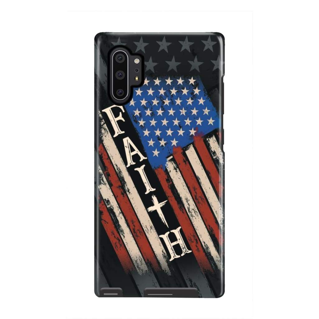 Faith American Flag Phone Case - Scripture Phone Cases - Iphone Cases Christian