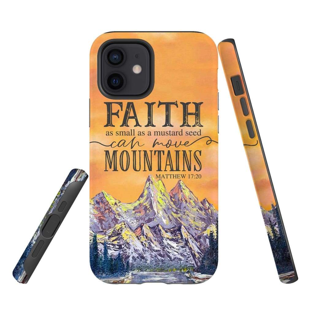 Faith As Small As A Mustard Seed Bible Verse Phone Case - Bible Verse Phone Cases Samsung
