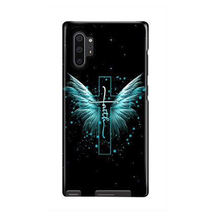 Faith Cross Wings Phone Case - Scripture Phone Cases - Iphone Cases Christian