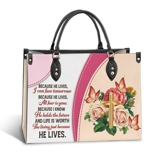Faith God Is My Light 1 Leather Bag - Women's Pu Leather Bag - Best Mother's Day Gifts