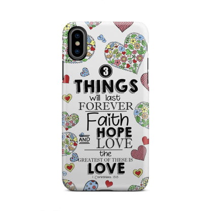 Faith Hope And Love 1 Corinthians 1313 Bible Verse Phone Case - Bible Verse Phone Cases Samsung