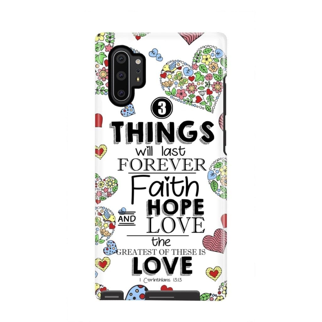 Faith Hope And Love 1 Corinthians 1313 Bible Verse Phone Case - Scripture Phone Cases - Iphone Cases Christian