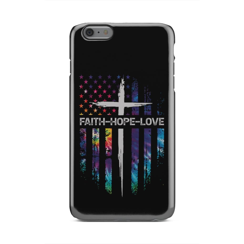 Faith Hope Love Cross Phone Case - Bible Verse Phone Cases Samsung