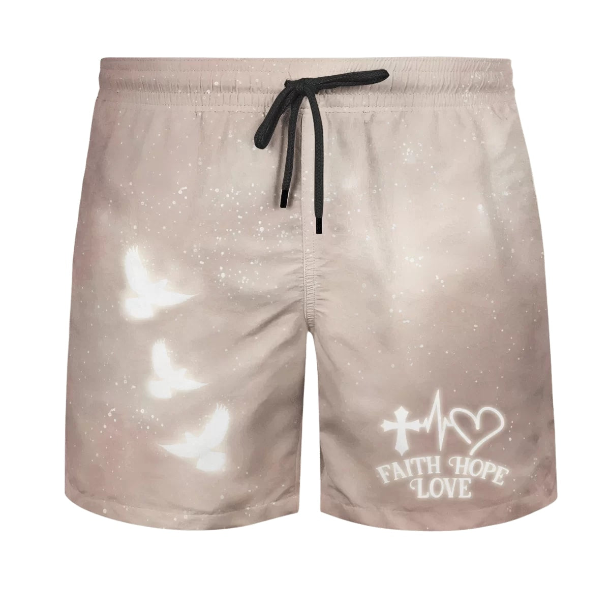 Faith Hope Love Jesus Cross Hawaiian Shirt - Christian Hawaiian Shirt - Best Hawaiian Shirts