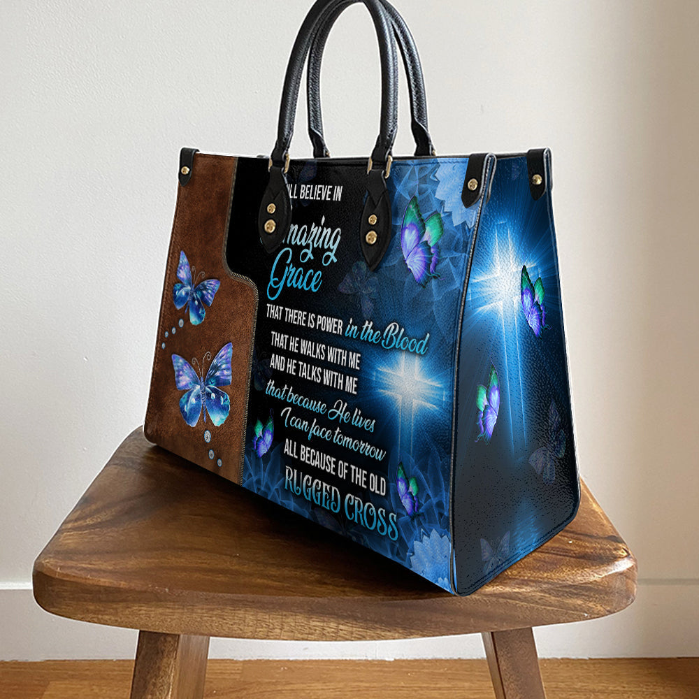 Faith I Still Believe 1 Leather Bag - Women's Pu Leather Bag - Gift For Grandmothers