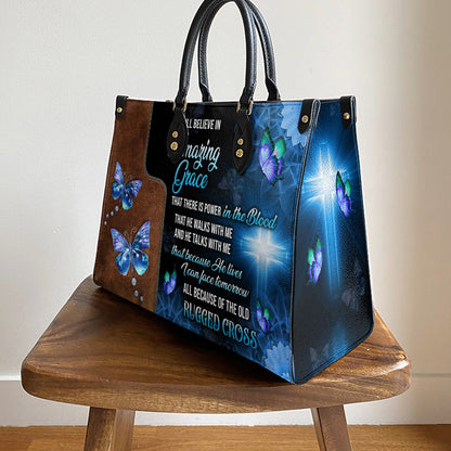 Faith I Still Believe 1 Leather Bag - Women's Pu Leather Bag - Gift For Grandmothers