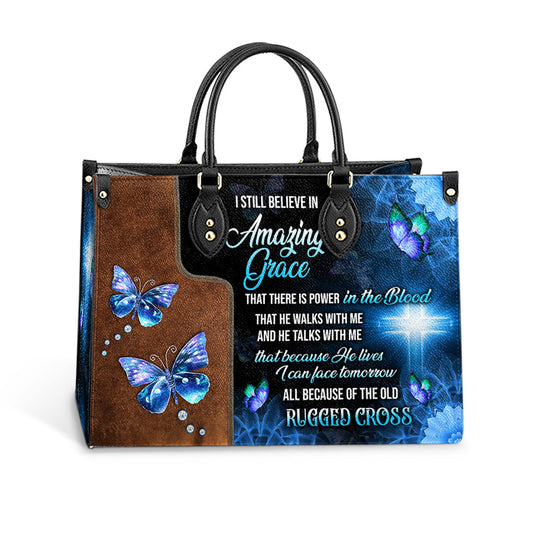 Faith I Still Believe 1 Leather Bag - Women's Pu Leather Bag - Gift For Grandmothers