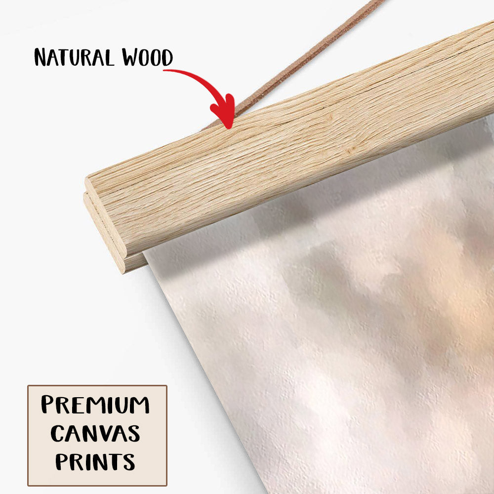 Faith Of A Child Jesus Hold Your Hand Hanging Canvas Wall Art - Christian Wall Art Decor - Religious Hanging Canvas Wall Art