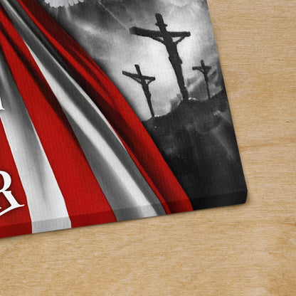 Faith Over Fear Canvas - God Canvas - Jesus Canvas Christian Wall Art