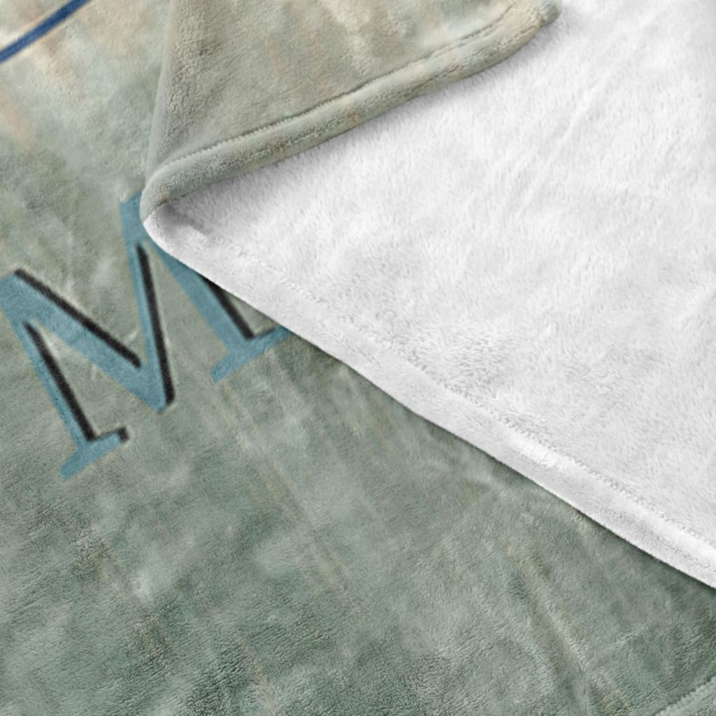 Faith Plants The Seed Love Makes It Grow Fleece Blanket - Christian Blanket - Bible Verse Blanket