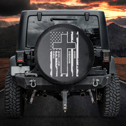 Faith Tire Cover - Spare Tire Cover For Jeep - Christian Tire Cover