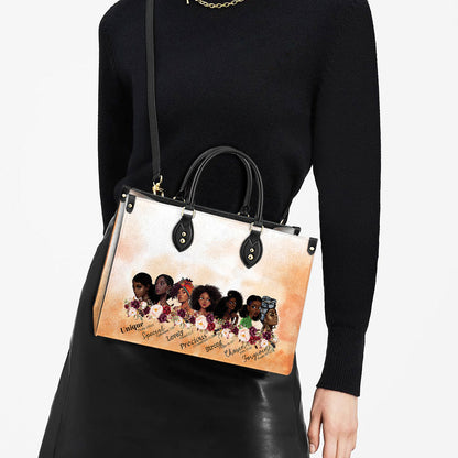 Faith You Are Leather Bag - Women's Pu Leather Bag - Gift For Grandmothers