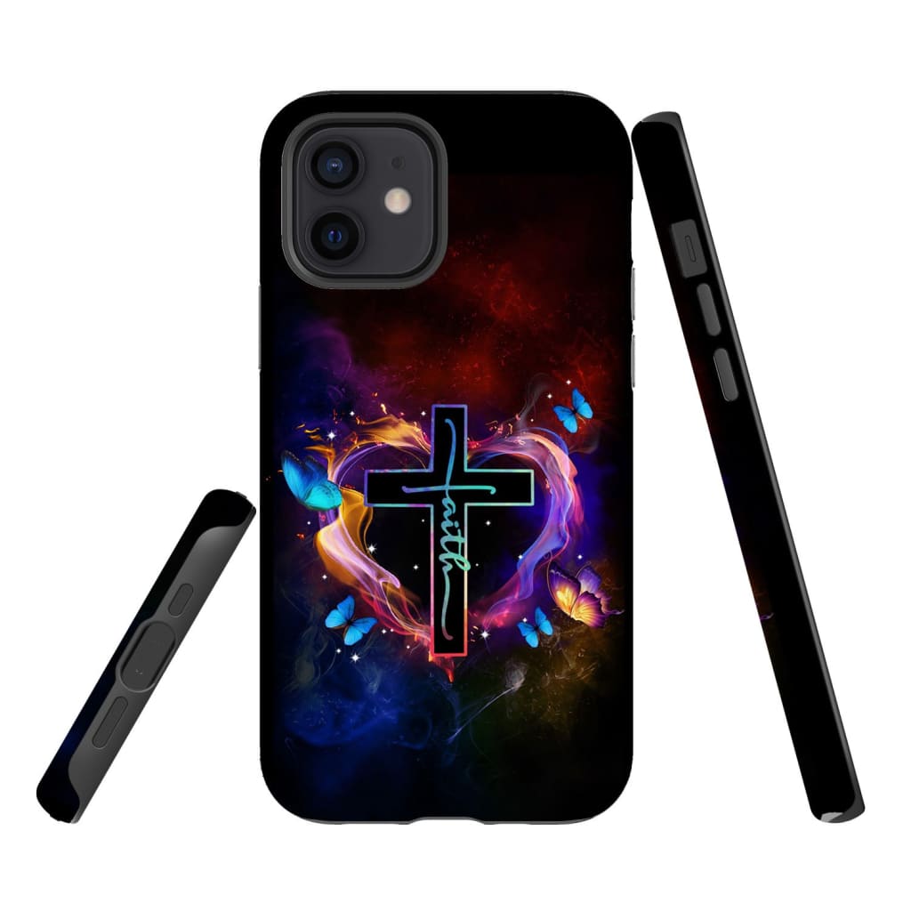 Faith cross Christian phone case - Bible Verse Phone Cases Samsung