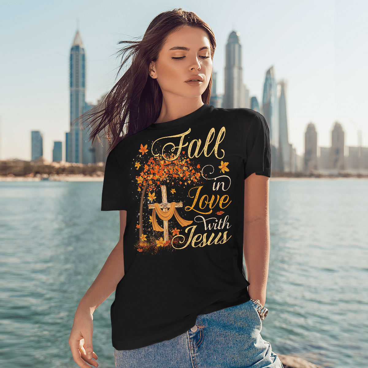 Fall In Love With Jesus Sweatshirt Hoodie, God T-Shirt, Faith T-Shirt, Christ Unisex Hoodie