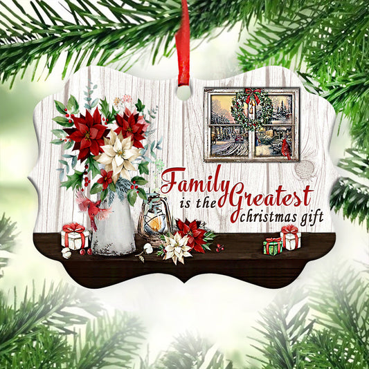 Family Christmas Is The Greatest Christmas Ornament - Christmas Ornament - Ciaocustom