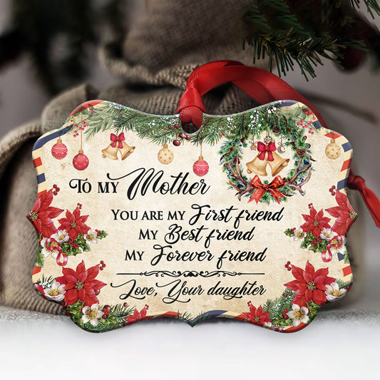 Family Letter For Mother Christmas Letter Ornament - Christmas Ornament - Ciaocustom