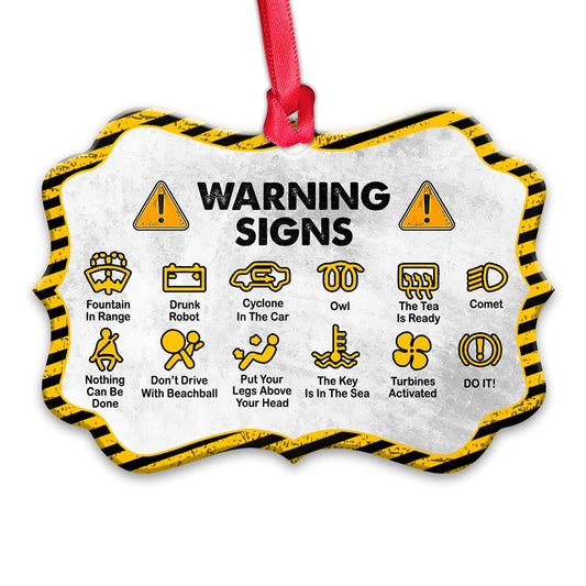 Father Gift Metal Ornament - Christmas Ornament - Christmas Gift