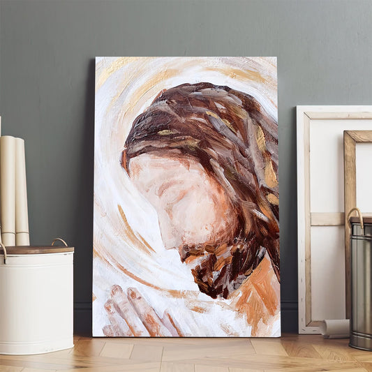 Father' Paper Print - Religious Posters - Jesus Painting On Canvas