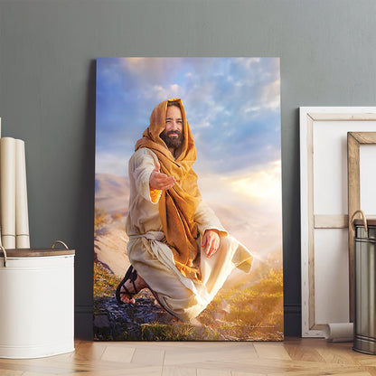 Fear Not Canvas Picture - Jesus Christ Canvas Art - Christian Wall Canvas