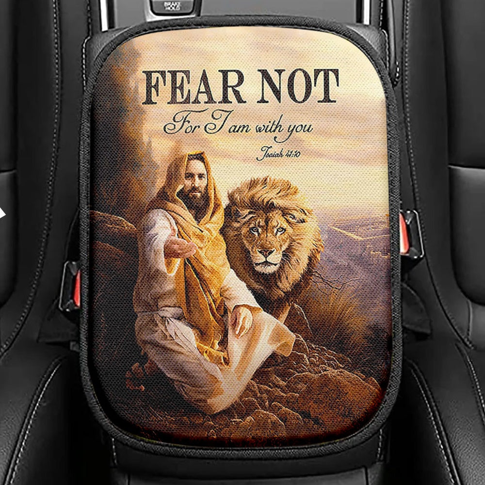 Fear Not For I Am With You Isaiah 4110 Bible Verse Seat Box Cover, Bib ...
