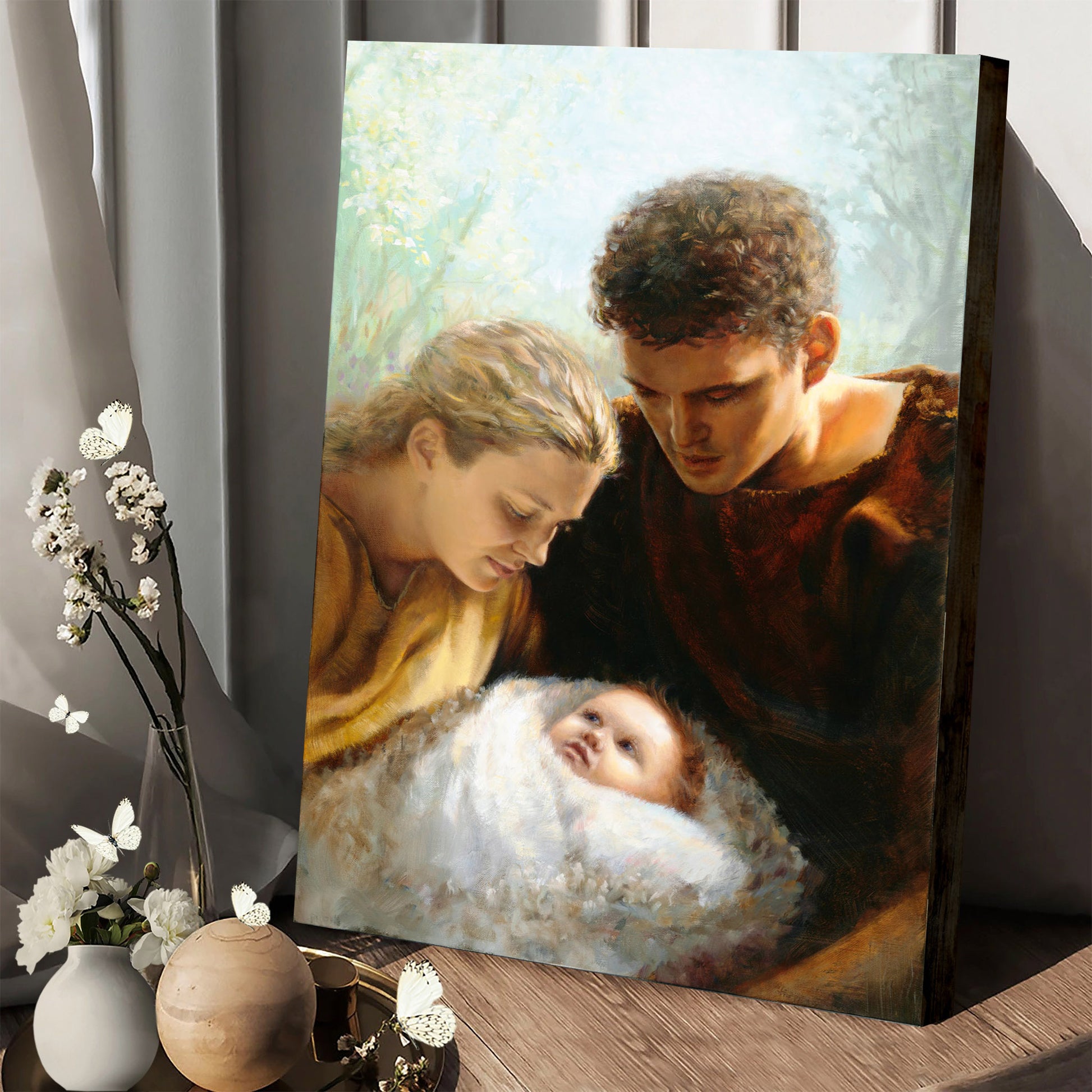 First Parents Canvas Wall Art - Jesus Canvas Pictures - Christian Canvas Wall Art