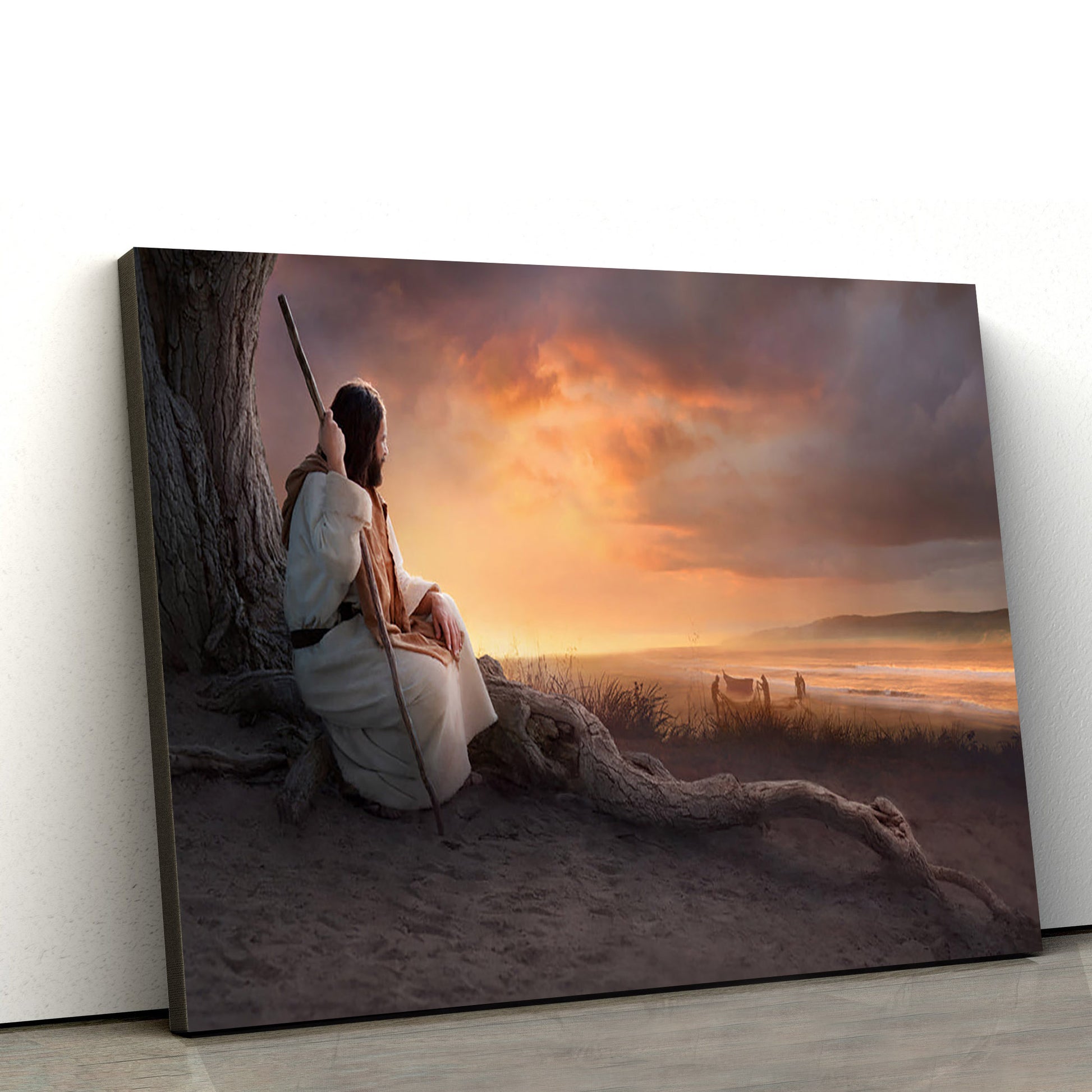 Fisher Of Men Canvas Picture - Jesus Canvas Wall Art - Christian Wall Art