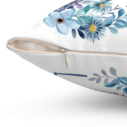 Floral 1 Samuel 127 For This Child We Have Prayed Pillow, Christian Gifts