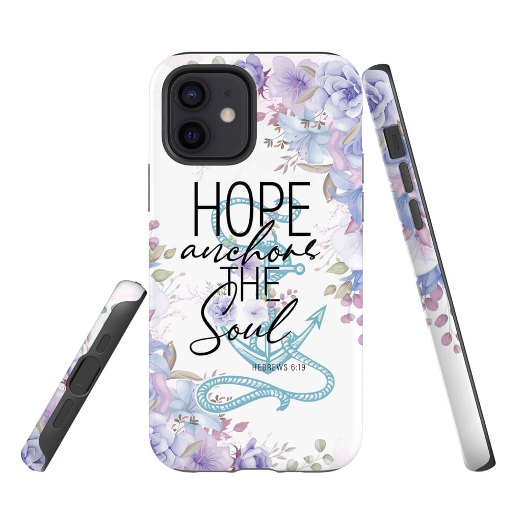 Flower Hebrews 619 Hope Anchors The Soul Phone Case - Christian Phone Cases