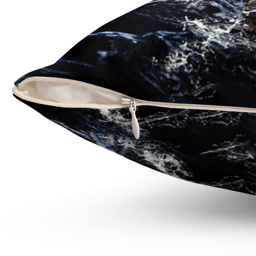 Focus On Me Not The Storm Christian Pillow