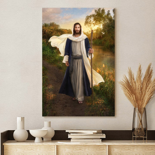 Follow Him Canvas Picture - Jesus Christ Canvas Art - Christian Wall Canvas