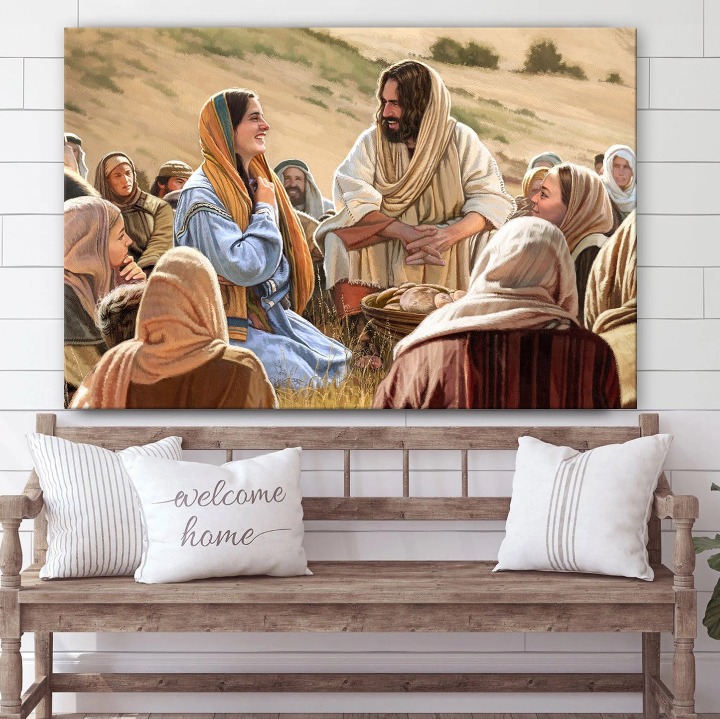 Followers Of Jesus Canvas Wall Art - Jesus Picture - Christian Wall Decor