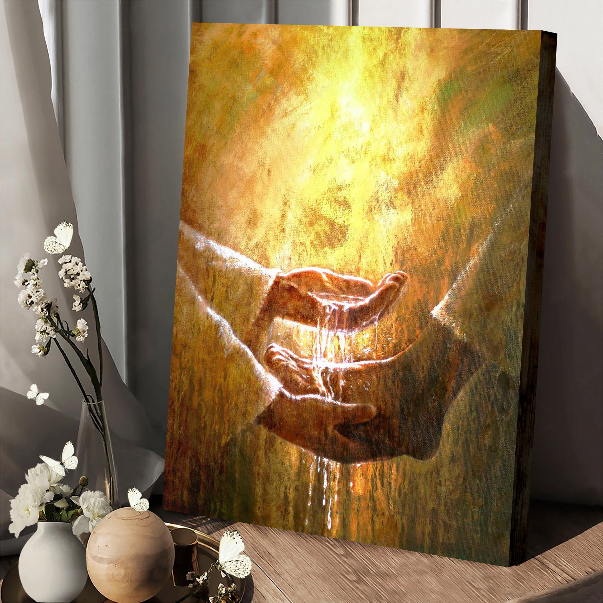 Foot Washing Canvas Wall Art - Christan Wall Decor