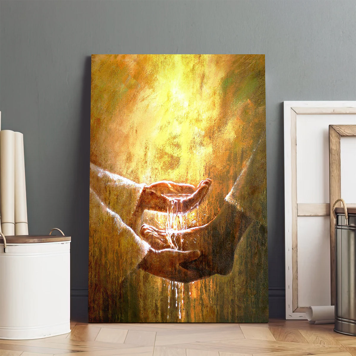Foot Washing Canvas Wall Art - Christan Wall Decor