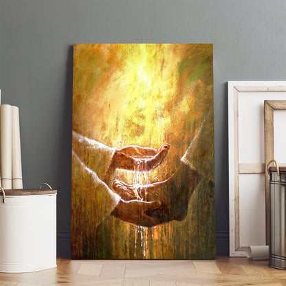 Foot Washing Canvas Wall Art - Christan Wall Decor