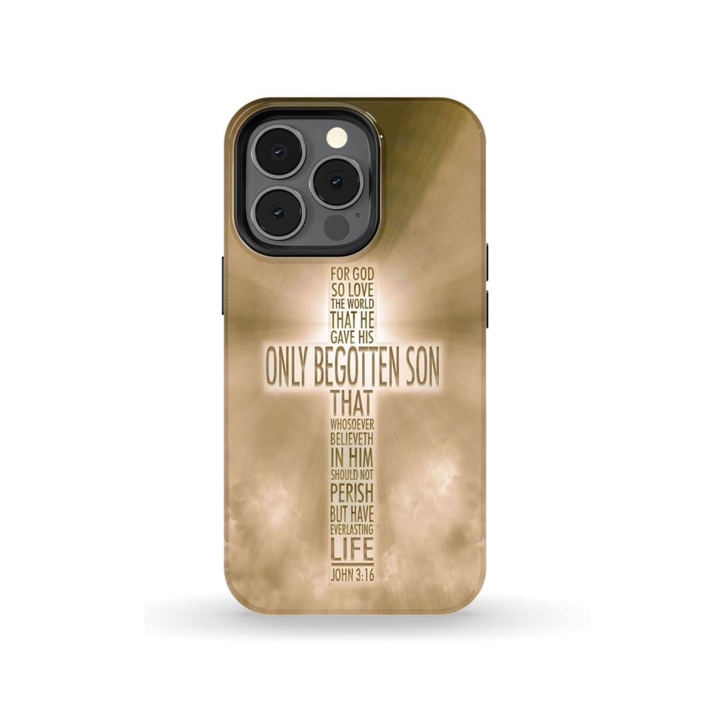 For God So Loved The World John 316 Kjv Bible Verse Phone Case - Bible Verse Phone Cases Samsung