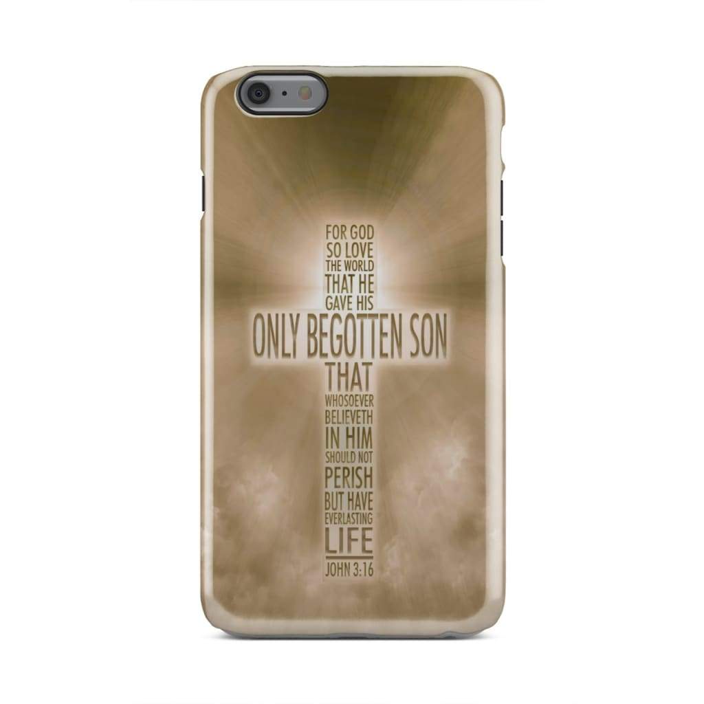 For God So Loved The World John 316 Kjv Bible Verse Phone Case - Bible Verse Phone Cases Samsung