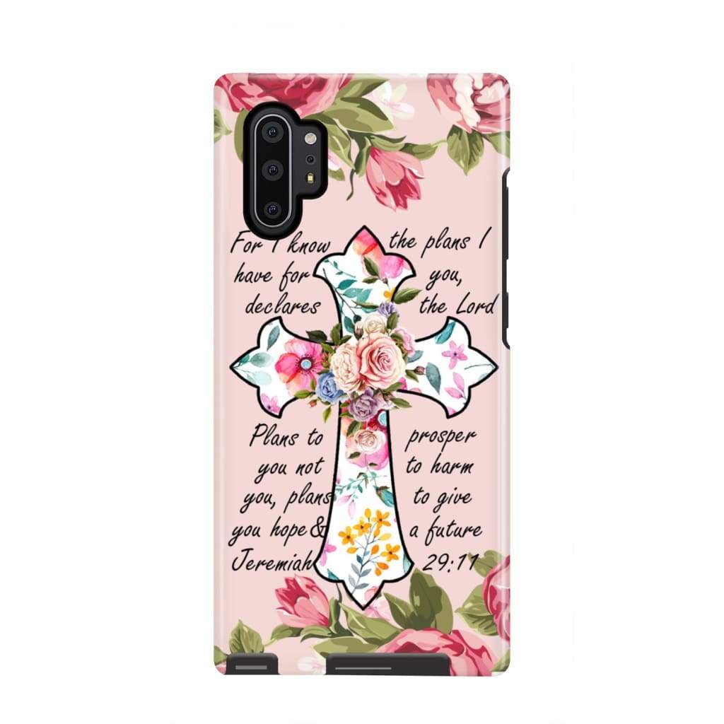For I Know I Have Plans I Have For You Jeremiah 2911 Christian Phone Case