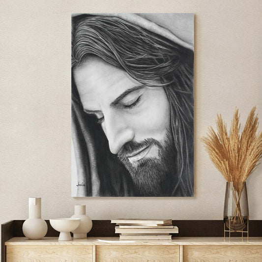 For Them Canvas Picture - Jesus Canvas Wall Art - Christian Wall Art