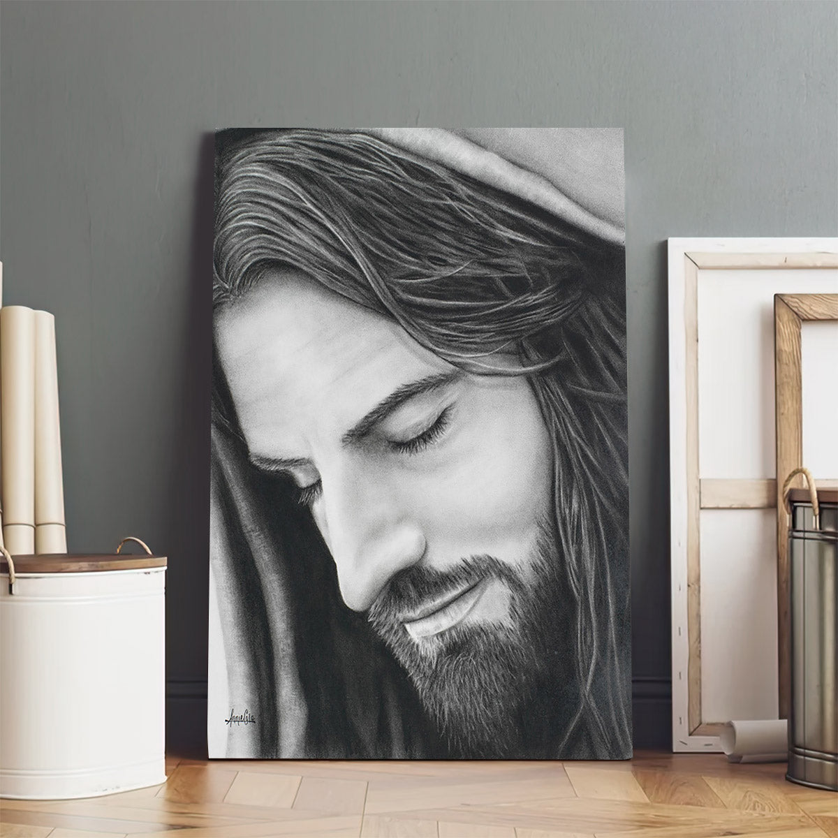 For Them Canvas Picture - Jesus Canvas Wall Art - Christian Wall Art