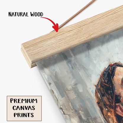 For This Purpose Hanging Canvas Wall Art - Jesus Picture - Jesus Portrait Canvas - Religious Canvas