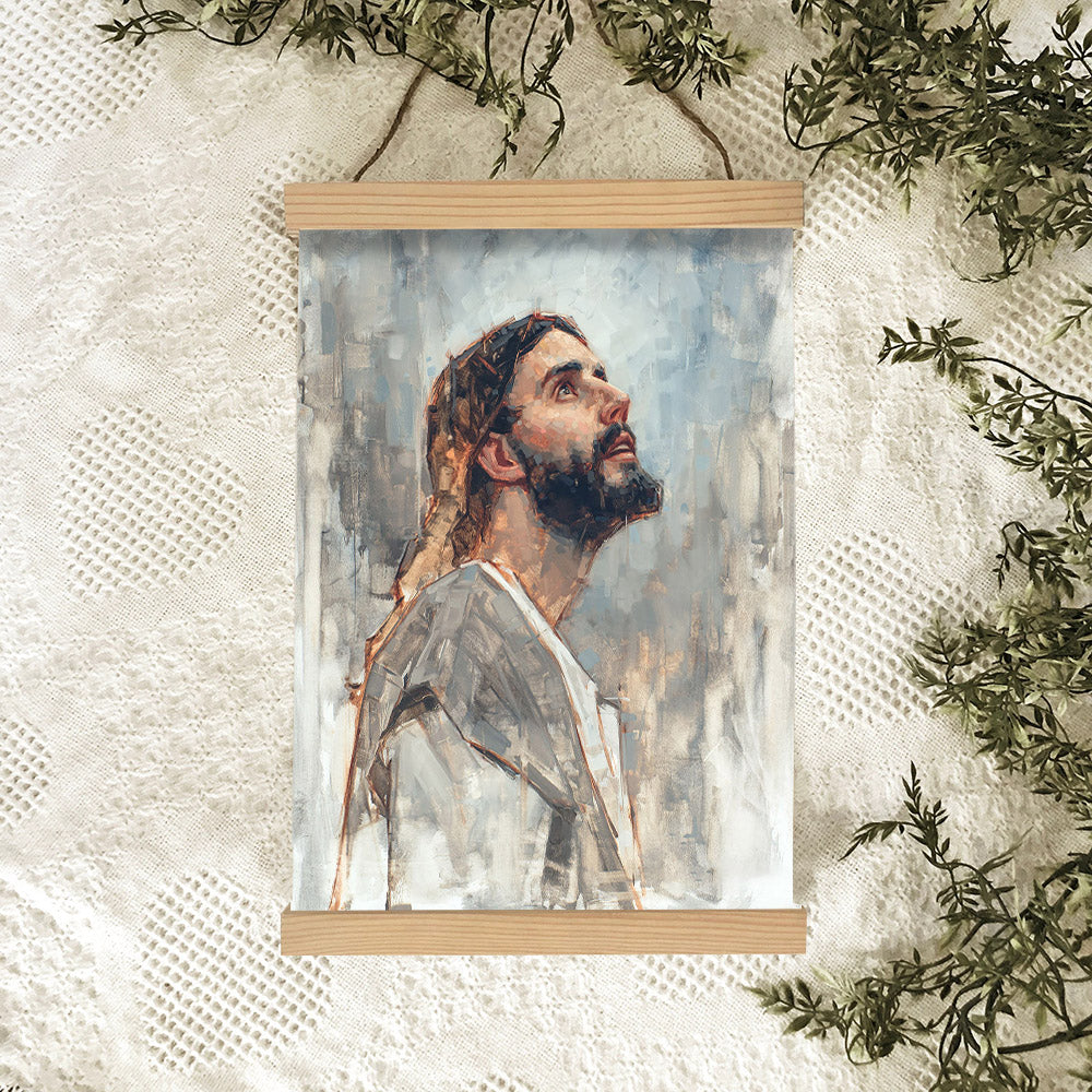 For This Purpose Hanging Canvas Wall Art - Jesus Picture - Jesus Portrait Canvas - Religious Canvas