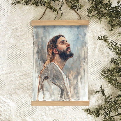 For This Purpose Hanging Canvas Wall Art - Jesus Picture - Jesus Portrait Canvas - Religious Canvas